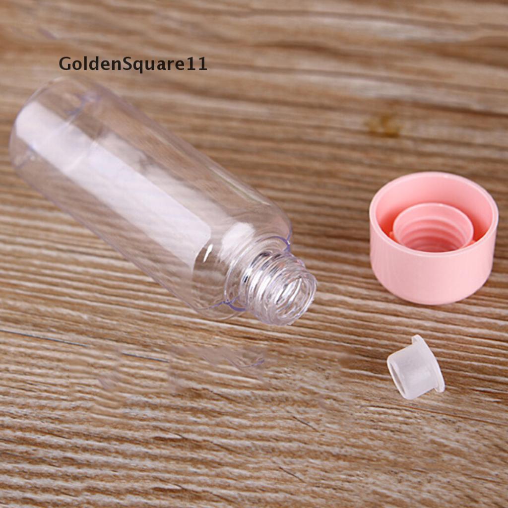 Set 7 Lọ Nhựa Rỗng Trong Suốt Mini Đựng Mỹ Phẩm Du Lịch Tiện Lợi Goldsquare11