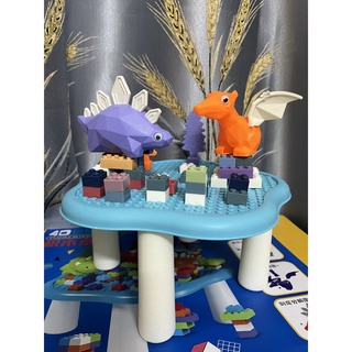 Bàn ghép lego khủng long cho bé