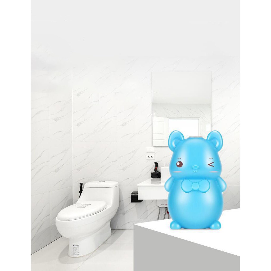 [ BỘ 5 LỌ]  Lọ thả bồn cầu tẩy - Viên thả bồn cầu  - Vệ Sinh Toilet - Heo thả bồn cầu khử mùi diệt khuẩn