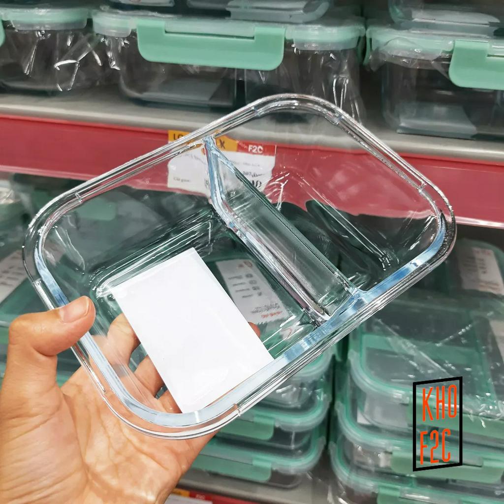 Hộp Thủy Tinh Chia 2 ngăn LLG457 860ml / LLG456 600m