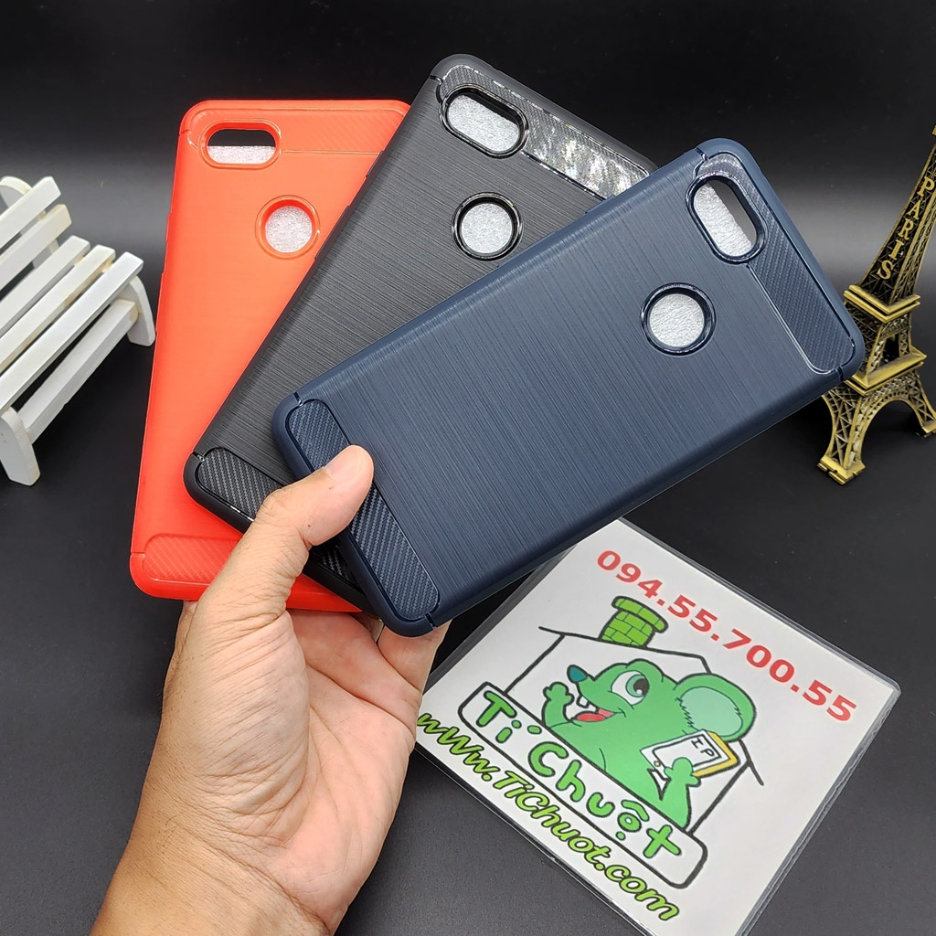 [Ảnh Thật] Ốp Lưng Google Pixel 3 Dẻo Carbon Phay Xước