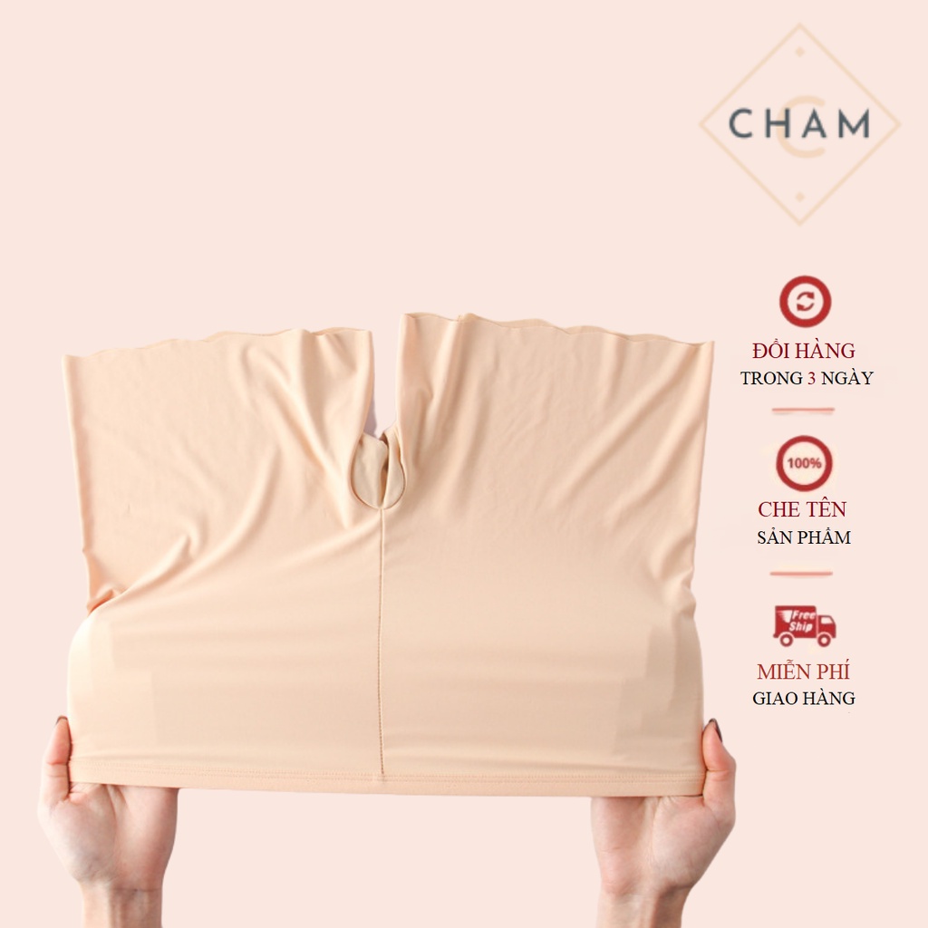 Quần Lót Nữ Đùi Su CharmAiry quần mặc váy không viền may lượn sóng 889