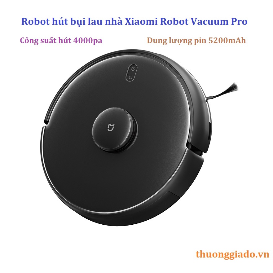 Robot hút bụi lau nhà Xiaomi Robot Vacuum Pro MJSTS1 2021 (Xiaomi Mijia Gen 3)