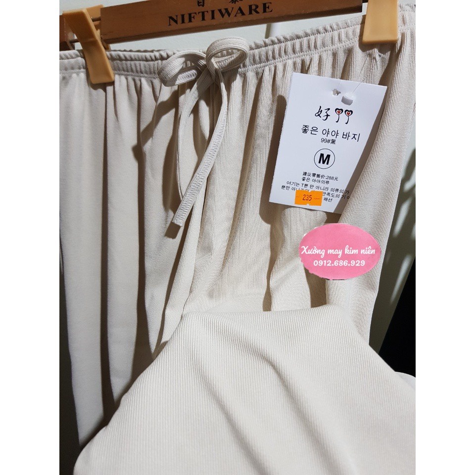 QUẦN LEN TĂM ỐNG SUÔNG, QUẦN CULOTTES SUÔNG TĂM SIÊU HACK DÁNG_M230