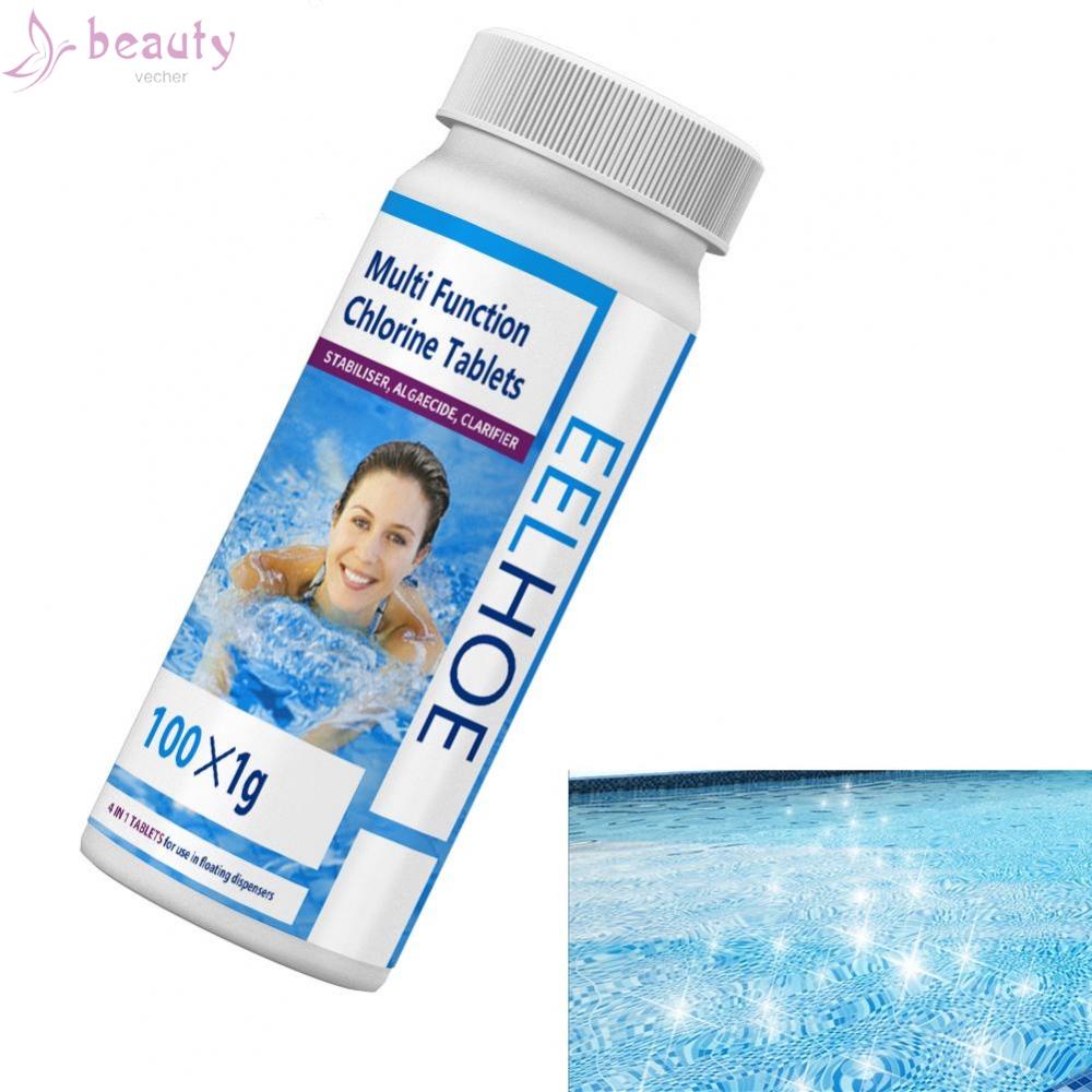 Set 100 Viên Nén Làm Sạch Bể bơi Tiện Dụng