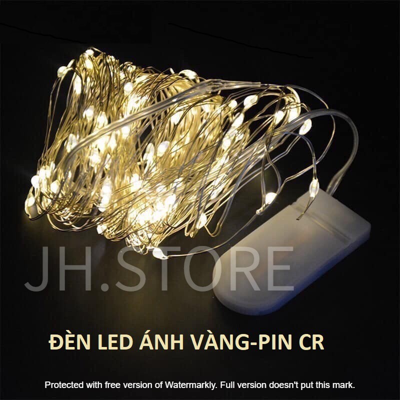 ⚡SIÊU SALE⚡ĐÈN LED 3M-5M-10M DÙNG PIN 3A-AAA-CR-USB-NHÁY💖DECOR💖NOEL💖TẾT💖DÂY ĐỒNG TRẦN LED (DÙNG PIN)💖ĐOM ĐÓM💖FAIRY LIGHT