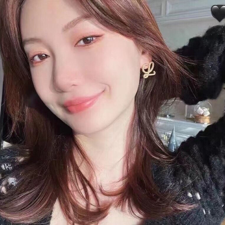 Khuyên Tai Đính Hạt Ngọc Trai Không Gỉ Mới Cho Nữ