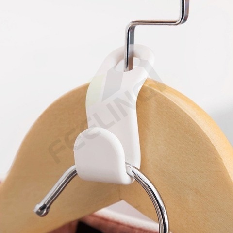 10 Set Móc Treo Đồ Bằng Nhựa Đa Năng Tiết Kiệm Không Gian