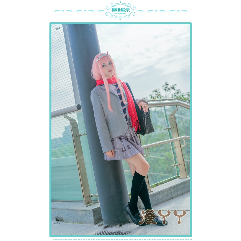 [Order/không có sẵn] Trang phục set đồ cosplay Zero Two 02 ending darling in the franxx | BigBuy360 - bigbuy360.vn