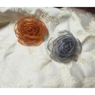 Hoa voan handmade 6cm