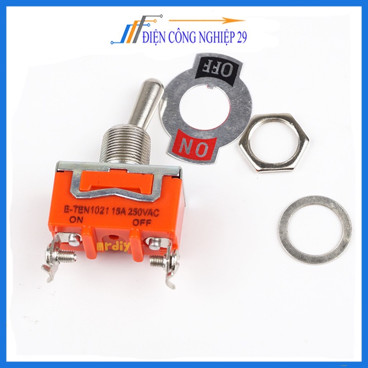 Công Tắc Gạt ON-OFF 2 Chân 1021 220V-15A