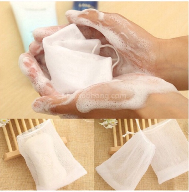 Túi lưới đựng tạo bọt xà bông/xà phòng | BigBuy360 - bigbuy360.vn