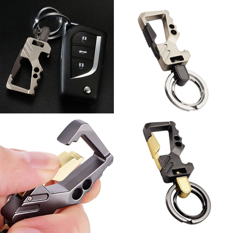 Set 2 Móc Chìa Khóa Chịu Lực Tốt Tháo Gỡ Nhanh Cho Nam Và Nữ