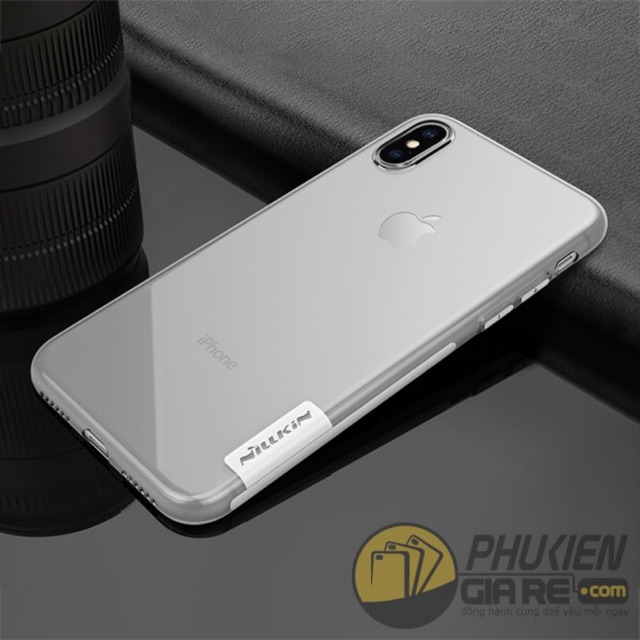 Dẻo trong nillkin cho iphone XSMax