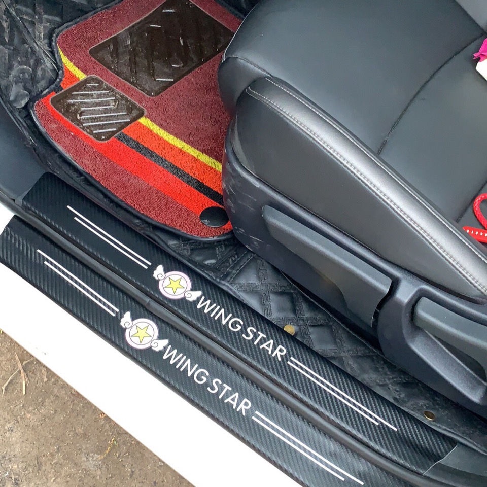 Dải Dán Sợi carbon Chống Trầy Trang Trí Xe Hơi