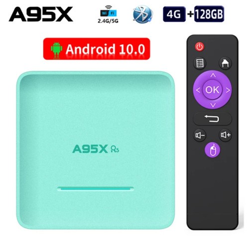 [Mã 44ELSALE2 giảm 7% đơn 300K] Android TV Box A95X R5 Ram 4GB Rom 128GB RK3318 Android 10.0 - A95X R5 4+128G