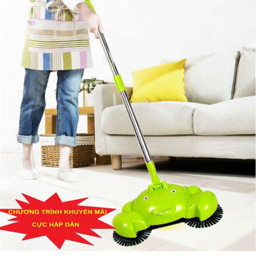 May Hut Bui, Chổi Quyét Nhà Hút Bụi Thông Minh Magic Broom Mẫu Sô 2