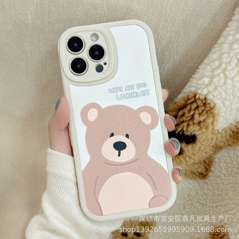 Ốp lưng Iphone Teddy Bear dành cho Iphone 6/7/plus/8/8plus/x/xr/xs/xsmax/11/12/13/pro/promax