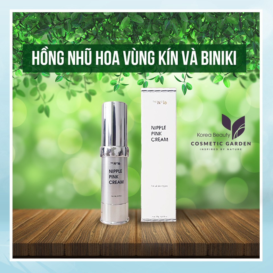 Kem Làm Hồng Nhũ Hoa Và Vùng Kín Bikini Nipple Pink Cream N16 15ml