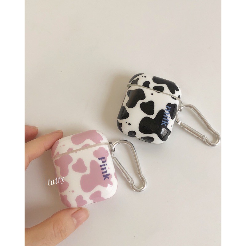 VỎ BAO ĐỰNG AIRPODS 1/2/PRO VÂN BÒ SỮA | Tattyhouse |