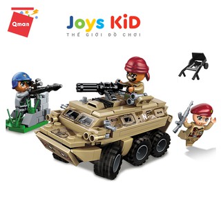 Đồ chơi xếp hình lego QMAN 1726: Ambush armored car - Joys KiD