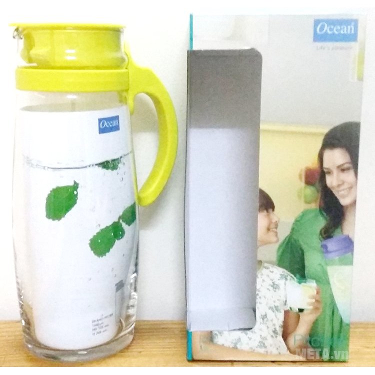 Bình nước thủy tinh Pitcher Ocean 1.045ít