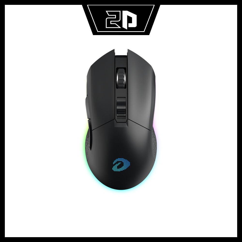 [Mã ELMS4 giảm 7% đơn 500K] Chuột không dây Gaming DAREU EM901 RGB - BLACK (BRAVO ATG4090 sensor)