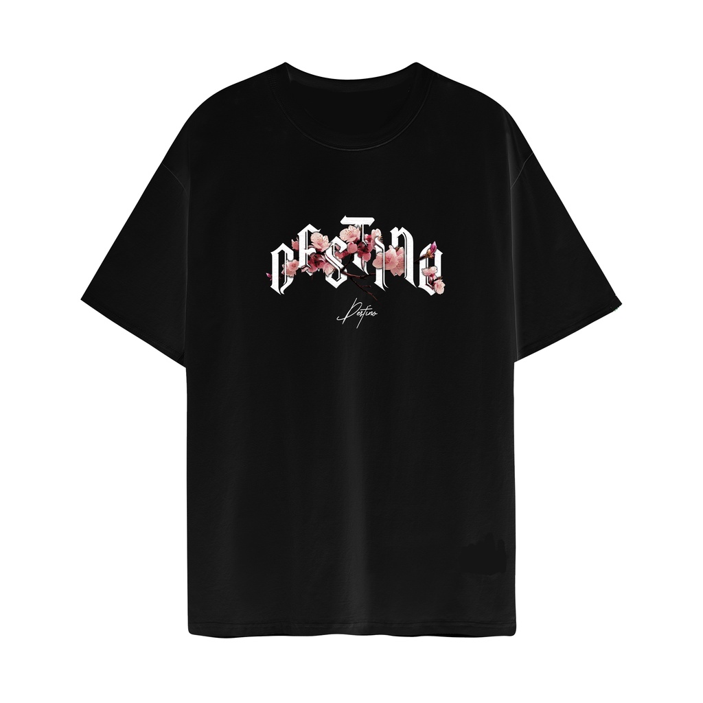 Áo phông Unisex Destino in họa tiết Peach blossom | BigBuy360 - bigbuy360.vn