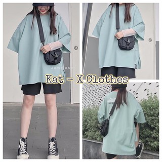 Áo Thun Nữ❤️FREESHIP❤️ Áo thun tay lỡ dáng rộng dưới 75kg - PLANNED 5 màu