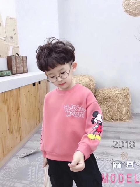 Áo nỉ micky siêu Kute