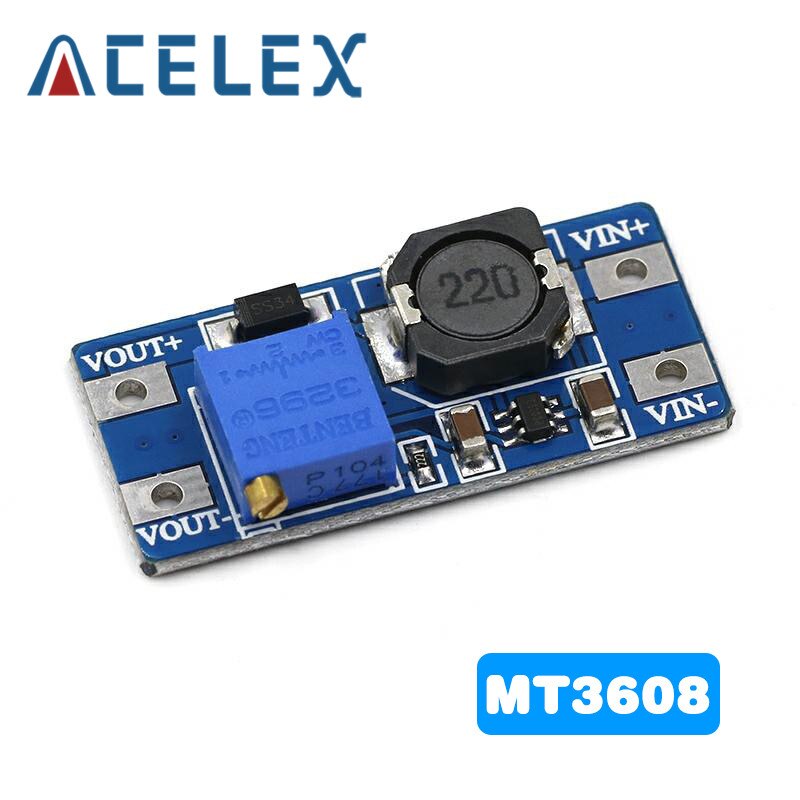 Mô đun cấp nguồn ổn định điều chỉnh điện áp DC-LM2596S-ADJ MT3608 MP1584EN | BigBuy360 - bigbuy360.vn