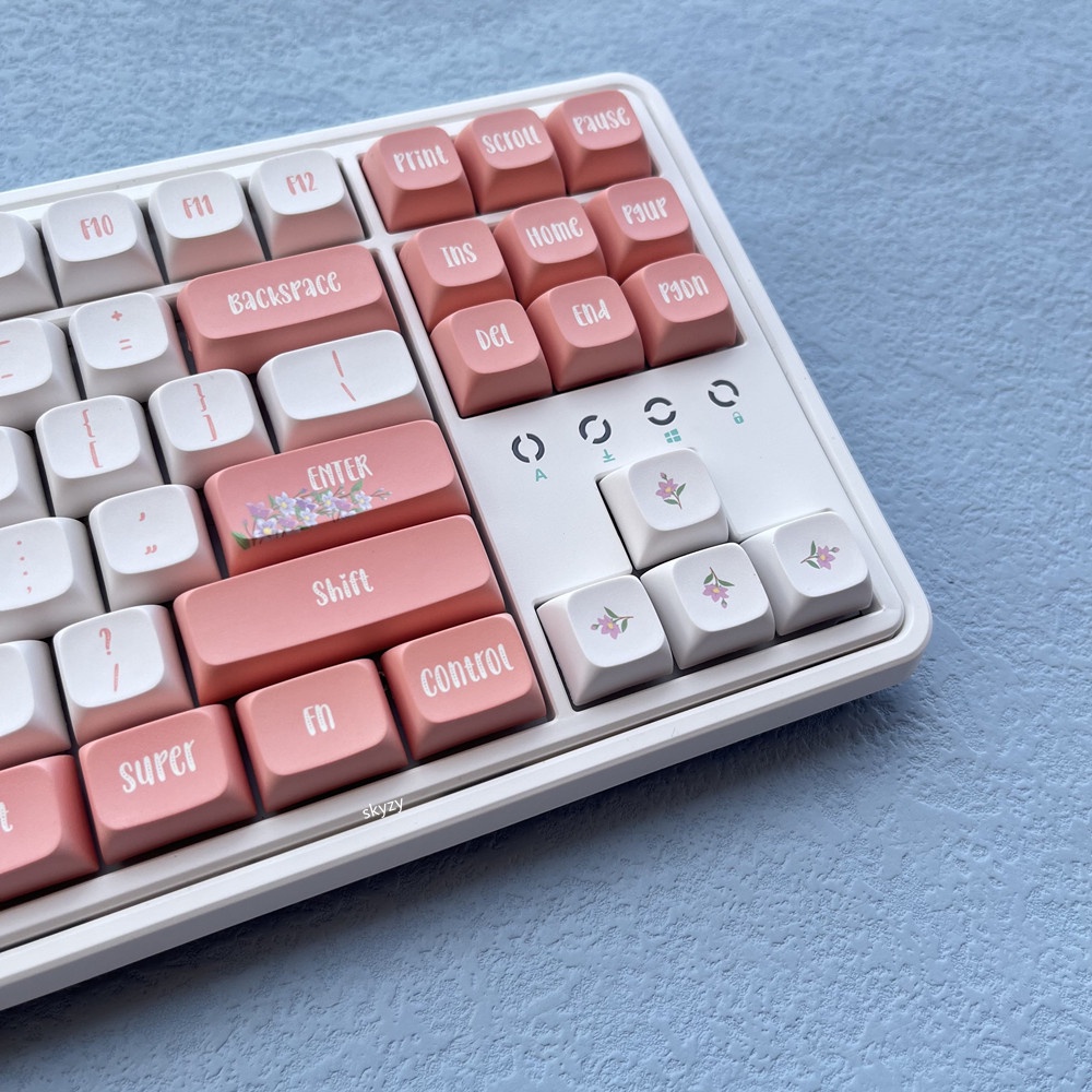 134 Phím LinaBell Keycaps XDA Profile Cô gái Anime PBT DYE SUB Bàn phím cơ học Keycap