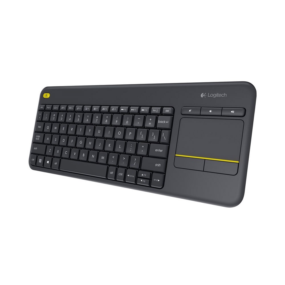 Bàn phím Logitech K400 Plus không dây (Đen) - Bảo hành 12 tháng