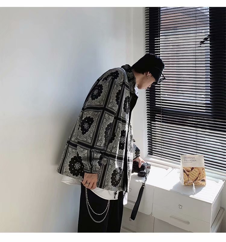 Áo Khoác Bóng Chày Tf1 Hai Mặt Chống Gió Dáng Rộng Thời Trang Xuân Thu Cho Nam