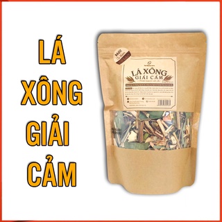 Lá Xông giải cảm (Gói 90gr) Thảo dược thiên nhiên, giải cảm, cúm, ho sốt, phòng và chống dịch bệnh hiệu quả.