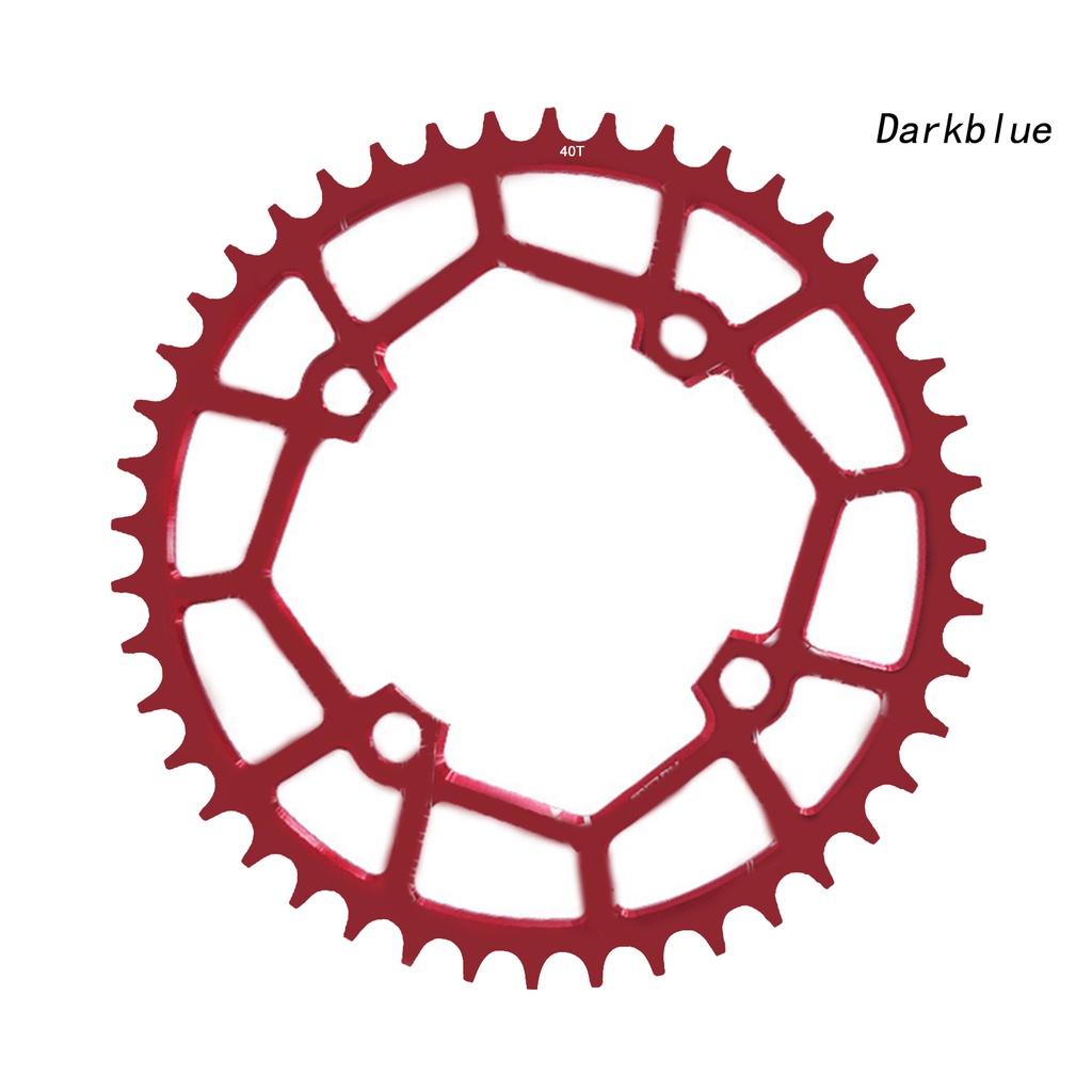 Đĩa Xích Xe Đạp Bằng Hợp Kim Nhôm QX--Round 104BCD 40 / 42 / 44 / 46 / 48 / 50 / 52T MTB