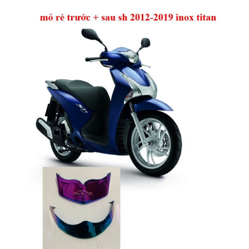 BỌC MÕM ĐUÔI TITAN SH 2012-2019 ( BẢO VỆ DÈ TRƯỚC SAU –GIÁ 1 BỘ)  Ảnh thật Sp
