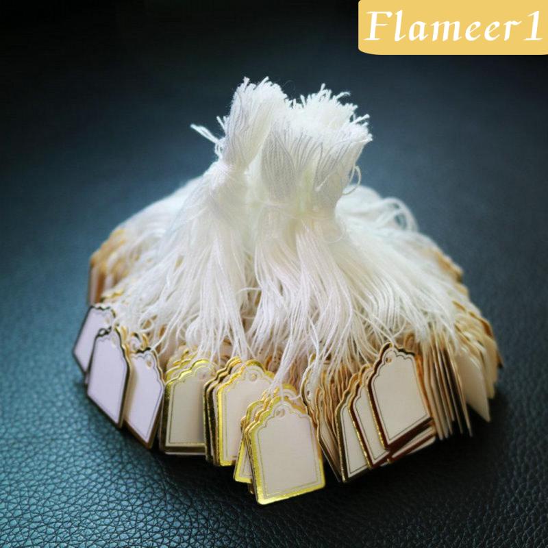 [flameer1] 500 Nhãn Dán Buộc Dây Đồng Hồ / Trang Sức