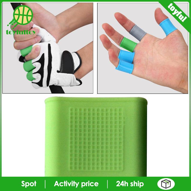 Bọc Ngón Tay Đánh Golf Bằng Silicon Mềm Màu Vàng 23mm