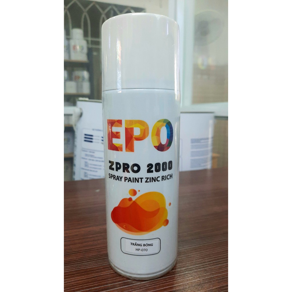 SƠN XỊT ĐA NĂNG EPO ZPRO 2000 - ĐEN MỜ