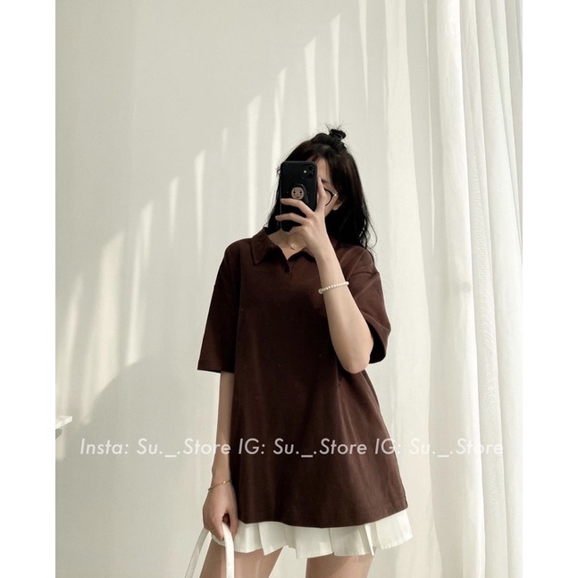 Áo Polo trơn basic chất cotton siêu đẹp (hàng loại 1)