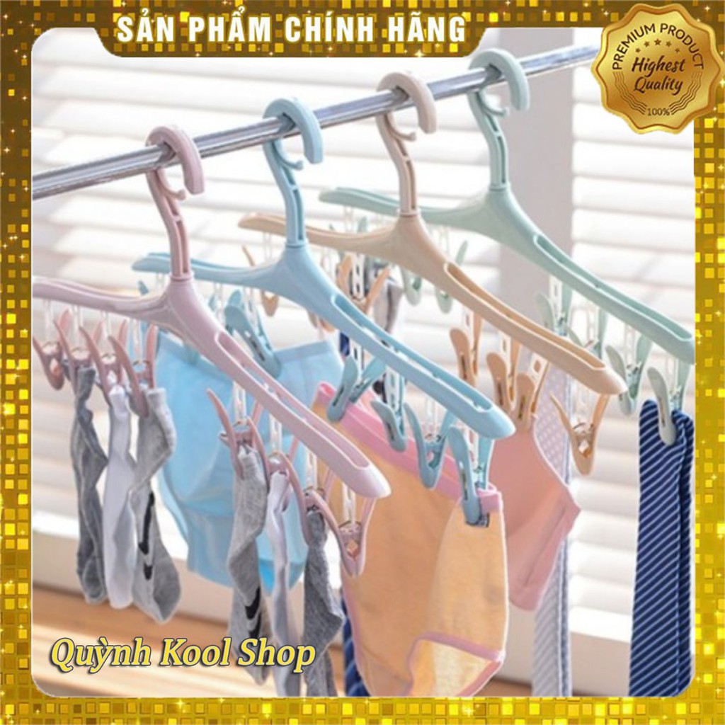 Móc Phơi Đồ Có Kẹp Tiện Dụng