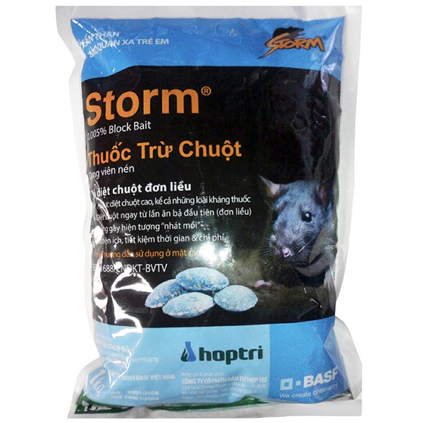 Thuốc diệt Chuột Storm 1kg