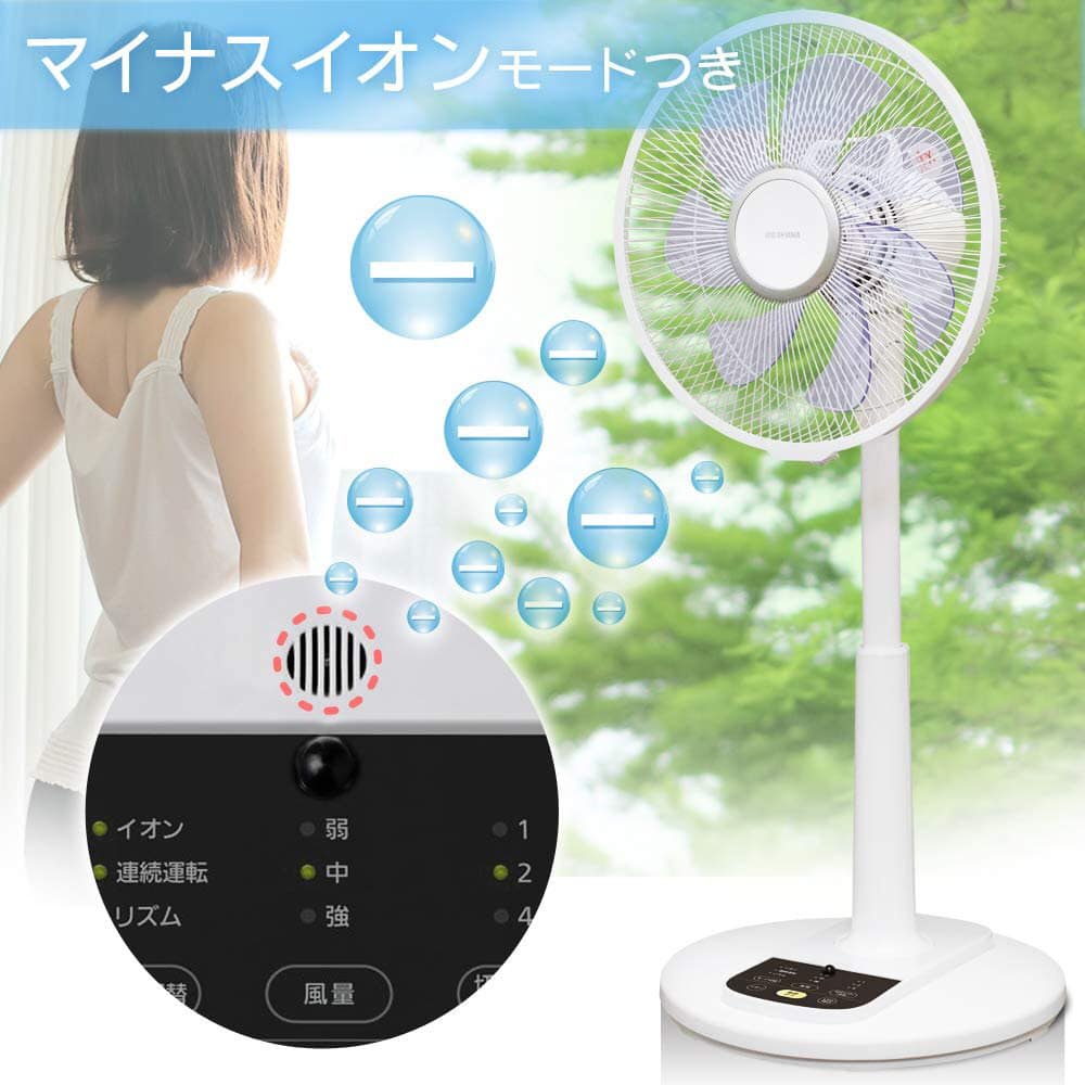 (HÀNG CHÍNH HÃNG)Quạt Iris Ohyama LFA-306-W Nội địa Nhật Bản