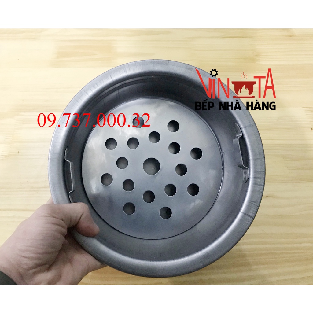 Âu Chứa Than, Xô than bếp nướng BBQ tại bàn, bát để than bếp nướng BBQ âm bàn