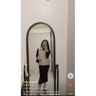Chân váy len midi cao cấp