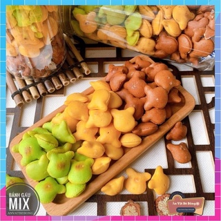 Bánh gấu mix 3 vị 450gr freeship