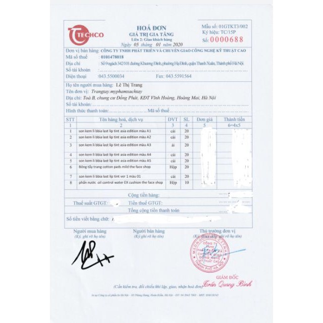 (Đủ Ver) SON KEM BBIA LAST VELVET LIP TINT VERSION 1.3.4.5 | Thế Giới Skin Care