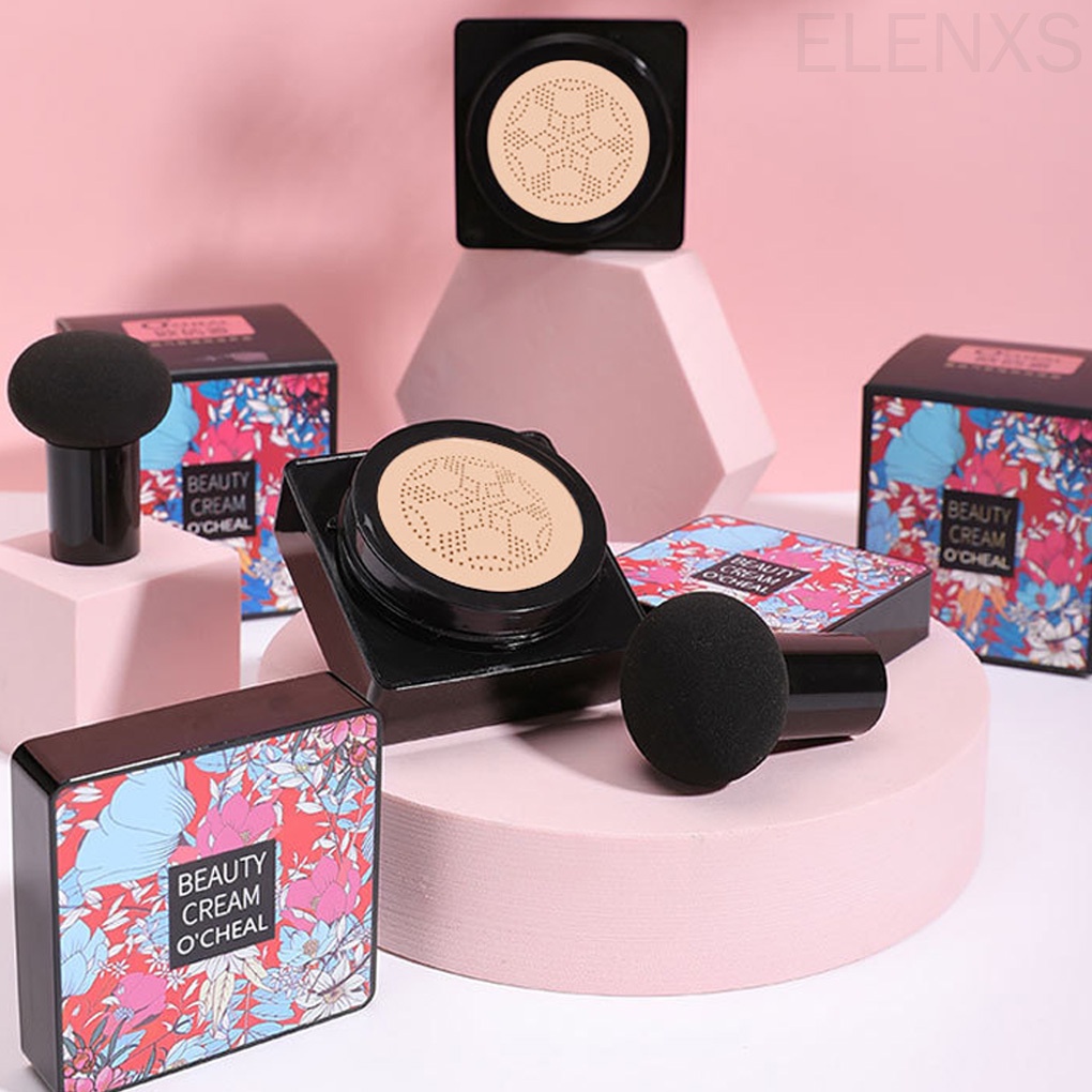 [Hàng mới về] Kem nền CC Che Khuyết Điểm 20g Trang Điểm Dưỡng Ẩm Có Mút Đầu Nấm Làm Đẹp Tiện Dụng