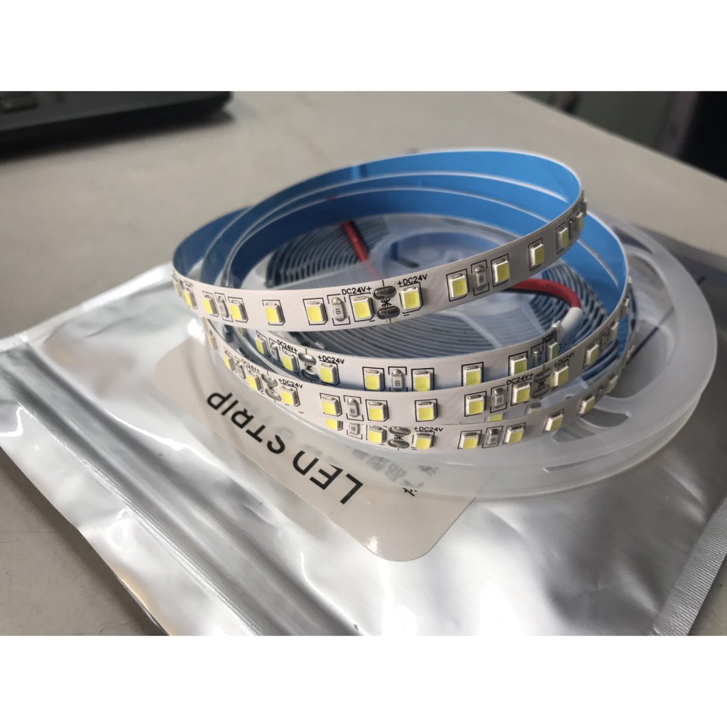 Led dây dán 12v 2835 160led/1m - cuộn 5m